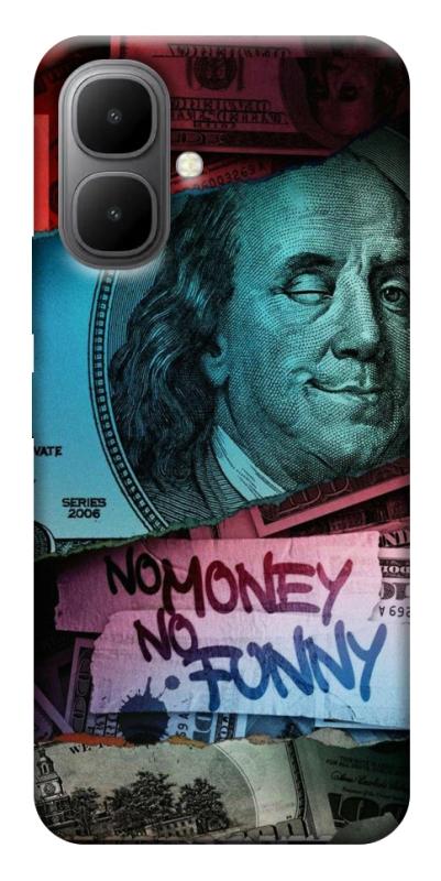 Чехол itsPrint No money no funny для Infinix Smart 10, деньги, купить оптом с доставкой