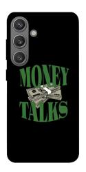 Чехол itsPrint Money talks для Samsung Galaxy S24+