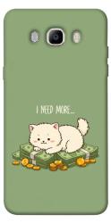 Чехол itsPrint Money kitten для Samsung J710F Galaxy J7 (2016)