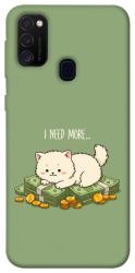 Чехол itsPrint Money kitten для Samsung Galaxy M30s / M21