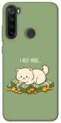 Чехол itsPrint Money kitten для Xiaomi Redmi Note 8T