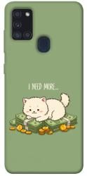 Чехол itsPrint Money kitten для Samsung Galaxy A21s