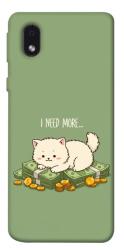 Чехол itsPrint Money kitten для Samsung Galaxy M01 Core / A01 Core