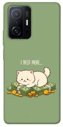Чехол itsPrint Money kitten для Xiaomi 11T / 11T Pro