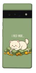 Чохол itsPrint Money kitten для Google Pixel 6 Pro