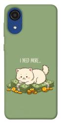 Чехол itsPrint Money kitten для Samsung Galaxy A03 Core