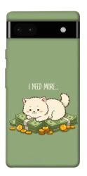 Чохол itsPrint Money kitten для Google Pixel 6a