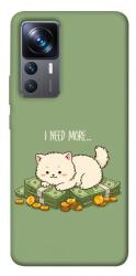 Чехол itsPrint Money kitten для Xiaomi 12T / 12T Pro