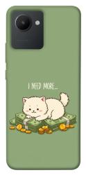 Чехол itsPrint Money kitten для Realme C30