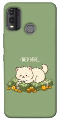 Чехол itsPrint Money kitten для Nokia G11 Plus