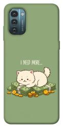 Чохол itsPrint Money kitten для Nokia G21