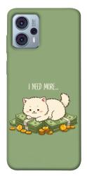 Чехол itsPrint Money kitten для Motorola Moto G23