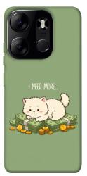 Чехол itsPrint Money kitten для Tecno Spark Go 2023