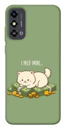 Чехол itsPrint Money kitten для ZTE Blade A53