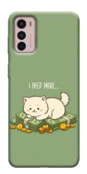 Чехол itsPrint Money kitten для Motorola Moto G42