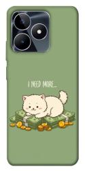 Чехол itsPrint Money kitten для Realme C53