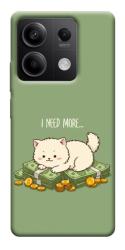 Чехол itsPrint Money kitten для Xiaomi Redmi Note 13 5G