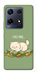 Чехол itsPrint Money kitten для Infinix Note 30 Pro
