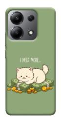 Чехол itsPrint Money kitten для Xiaomi Redmi Note 13 4G