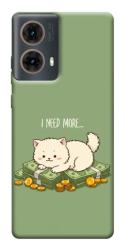 Чехол itsPrint Money kitten для Motorola Moto G85