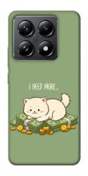 Чехол itsPrint Money kitten для Xiaomi 14T Pro