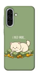 Чохол itsPrint Money kitten для Samsung Galaxy A36 5G