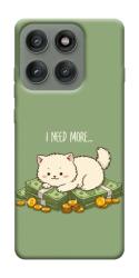 Чехол itsPrint Money kitten для Motorola Edge 60 Pro