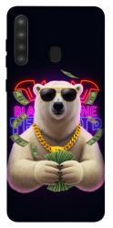 Чохол itsPrint Money bear для Samsung Galaxy A21