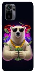 Чехол itsPrint Money bear для Xiaomi Redmi Note 10 / Note 10s