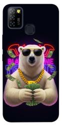 Чохол itsPrint Money bear для Infinix Hot 10 Lite