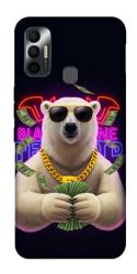 Чехол itsPrint Money bear для TECNO Spark 7
