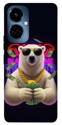 Чехол itsPrint Money bear для TECNO Camon 19 (CI6n) / 19 Pro (CI8n)