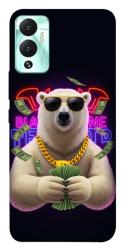 Чохол itsPrint Money bear для Infinix Hot 12 Play