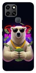 Чехол itsPrint Money bear для Infinix Smart 6