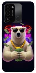 Чехол itsPrint Money bear для Tecno Spark Go 2022 (KG5m)