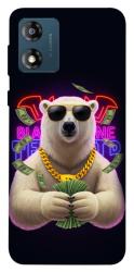 Чохол itsPrint Money bear для Motorola Moto E13