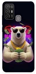 Чохол itsPrint Money bear для ZTE Blade A52