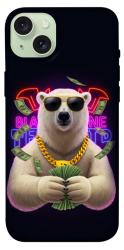 Чехол itsPrint Money bear для Apple iPhone 15 Plus (6.7")