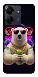 Чехол itsPrint Money bear для Xiaomi Redmi 13C
