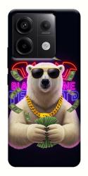 Чехол itsPrint Money bear для Xiaomi Redmi Note 13 Pro 4G
