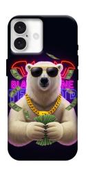 Чехол itsPrint Money bear для Apple iPhone 16 (6.1")