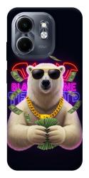 Чехол itsPrint Money bear для Infinix Smart 9 4G / Hot 50i