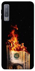 Чехол itsPrint Money burn для Samsung A750 Galaxy A7 (2018)