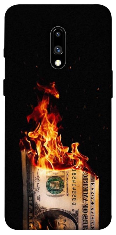 Чехол itsPrint Money burn для OnePlus 7, деньги, купить оптом с доставкой