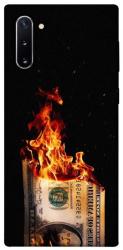 Чехол itsPrint Money burn для Samsung Galaxy Note 10