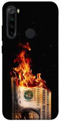 Чехол itsPrint Money burn для Xiaomi Redmi Note 8