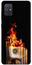 Чехол itsPrint Money burn для Samsung Galaxy A71