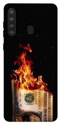 Чехол itsPrint Money burn для Samsung Galaxy A21