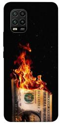 Чехол itsPrint Money burn для Xiaomi Mi 10 Lite