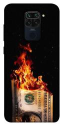 Чехол itsPrint Money burn для Xiaomi Redmi Note 9 / Redmi 10X